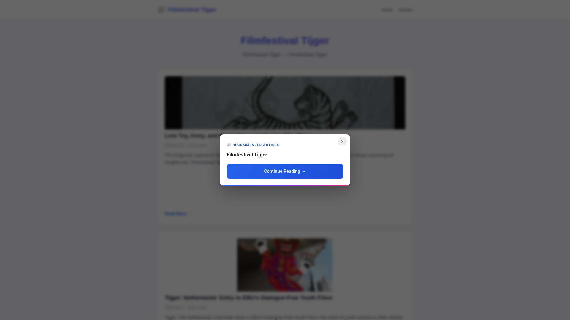 website screenshot of https://filmfestival-tijger.pages.dev/