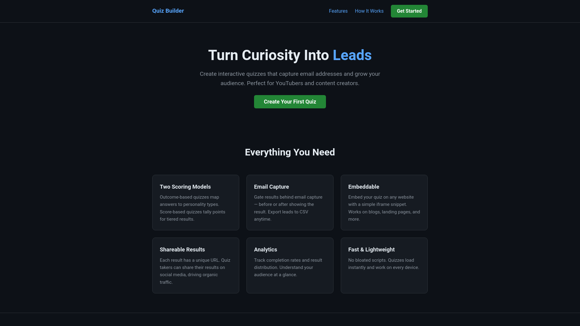 website screenshot of https://quiz-landing.pages.dev/