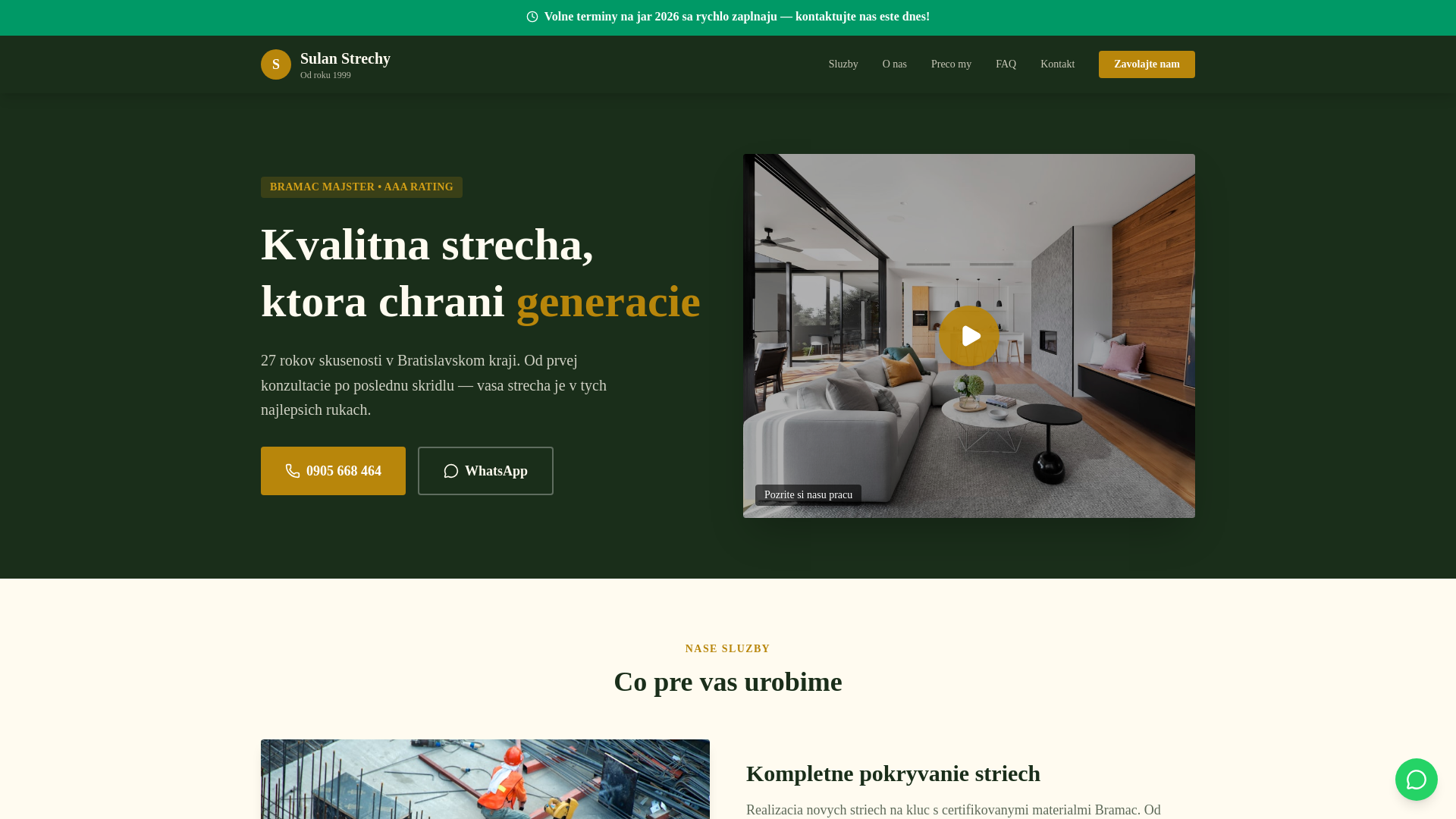 website screenshot of https://sulanstrechy.pages.dev/