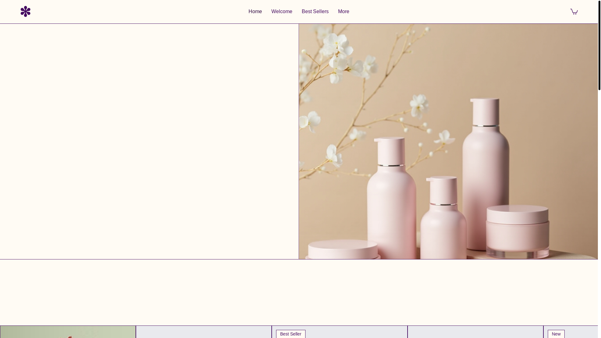 website screenshot of https://tokkiglow.com/