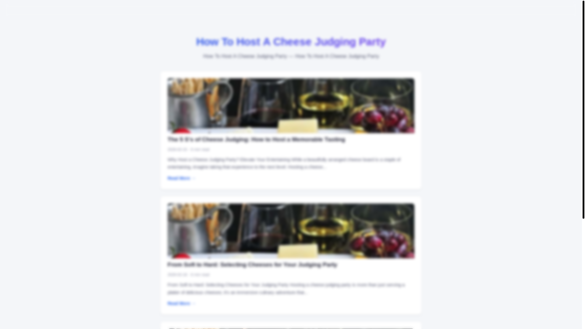 website screenshot of https://how-to-host-a-cheese-judging-party.pages.dev/