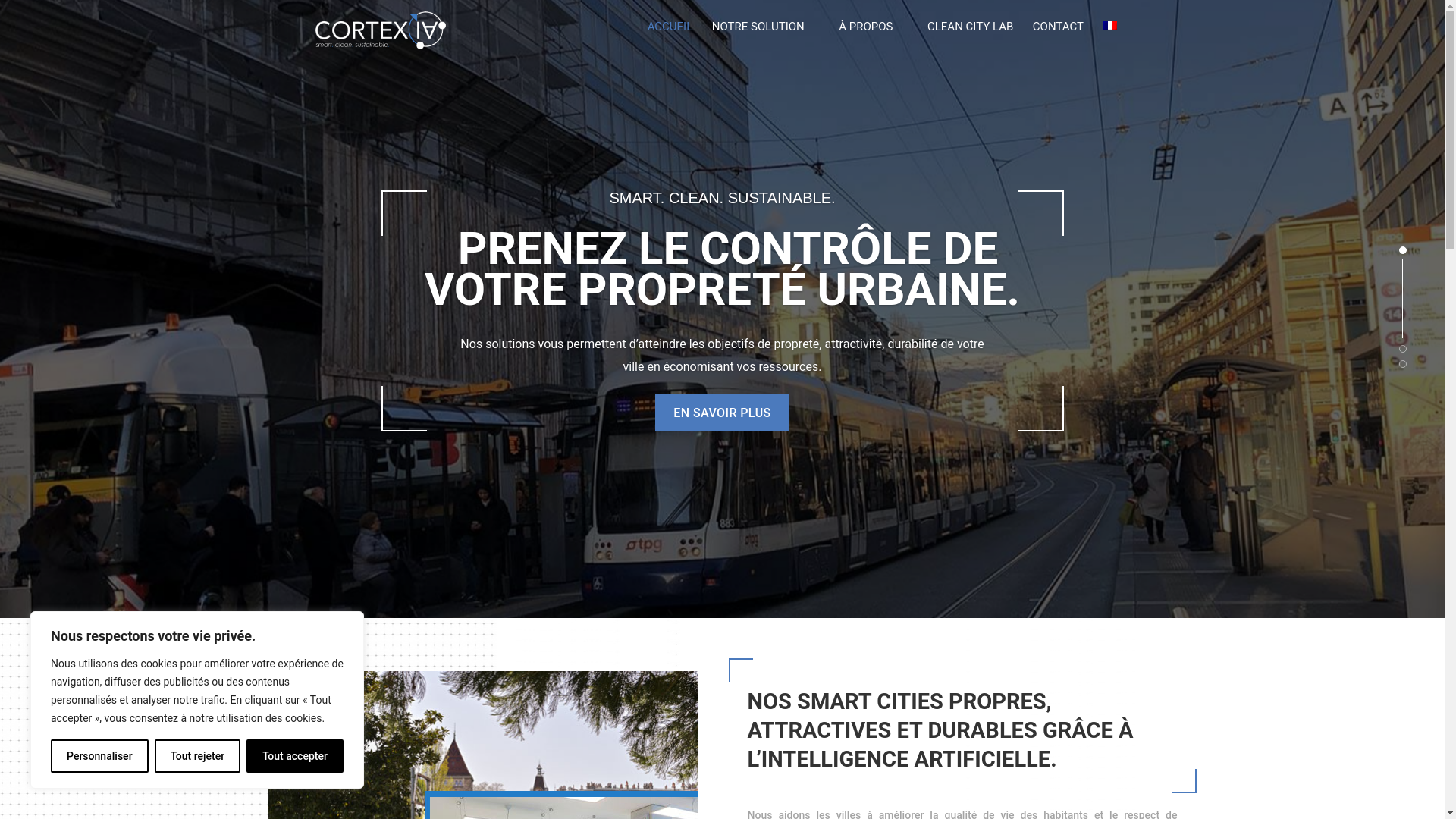 website screenshot of https://cortexias.info/