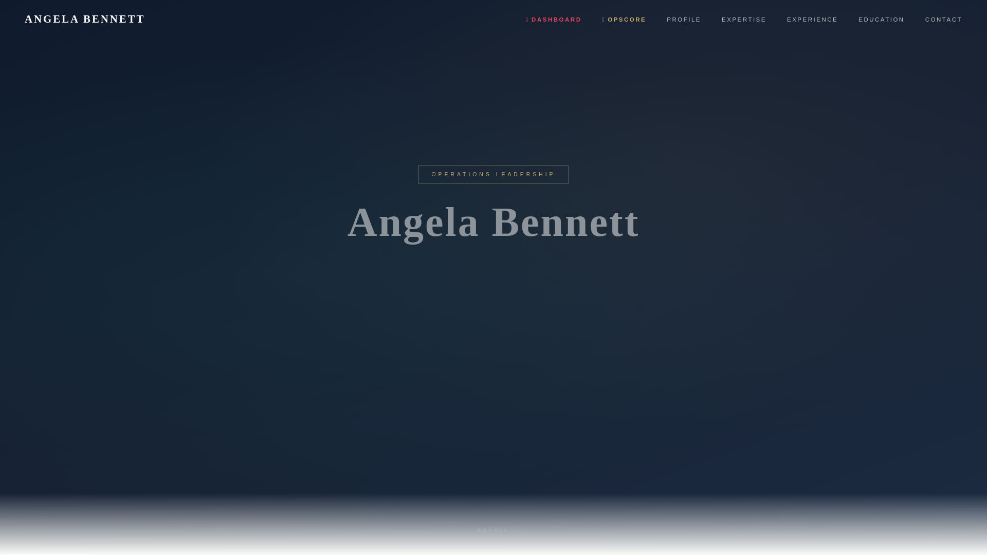 website screenshot of https://angela-bennett.pages.dev/