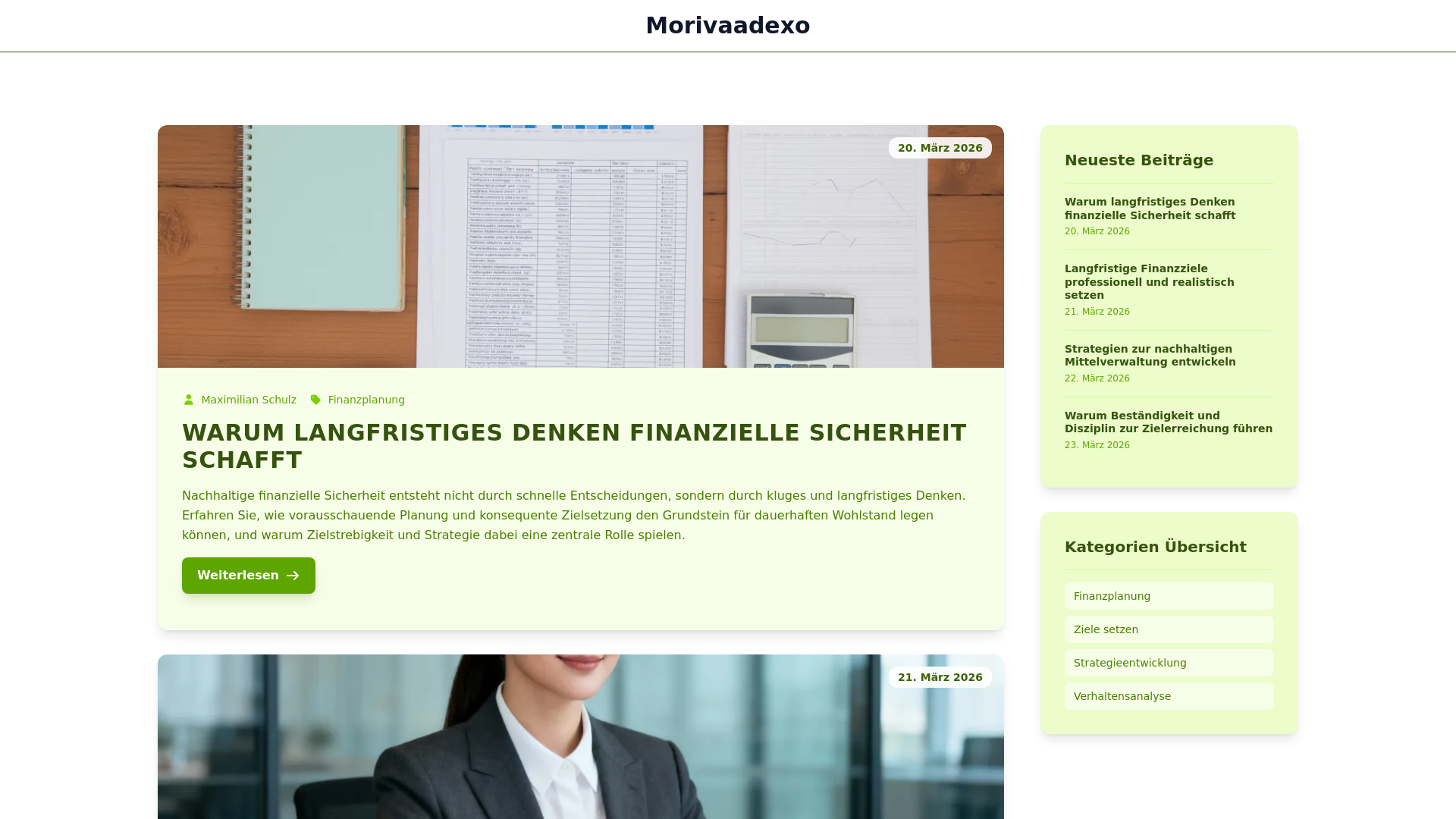 website screenshot of https://morivaadexo.com/