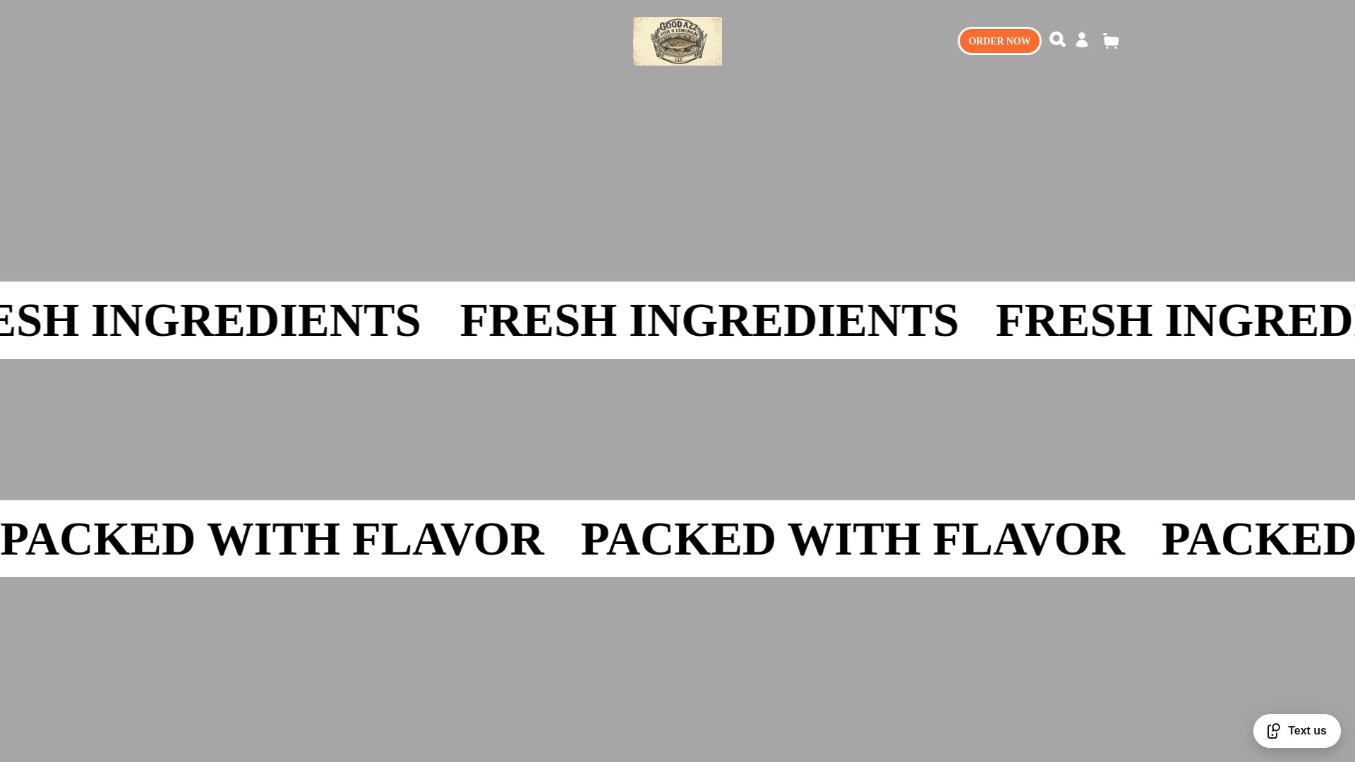 website screenshot of https://goodazzfishnlemonade.com/
