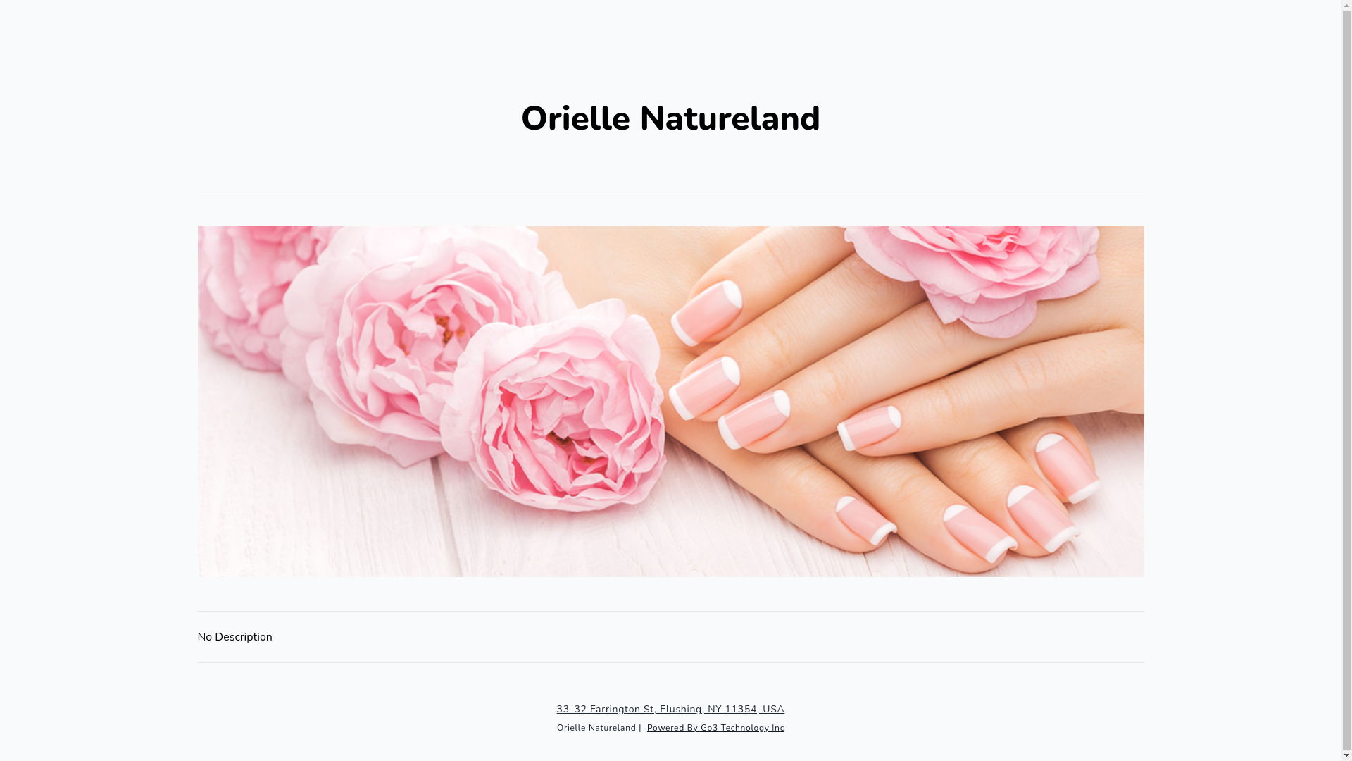 website screenshot of https://oriellenatureland.com/