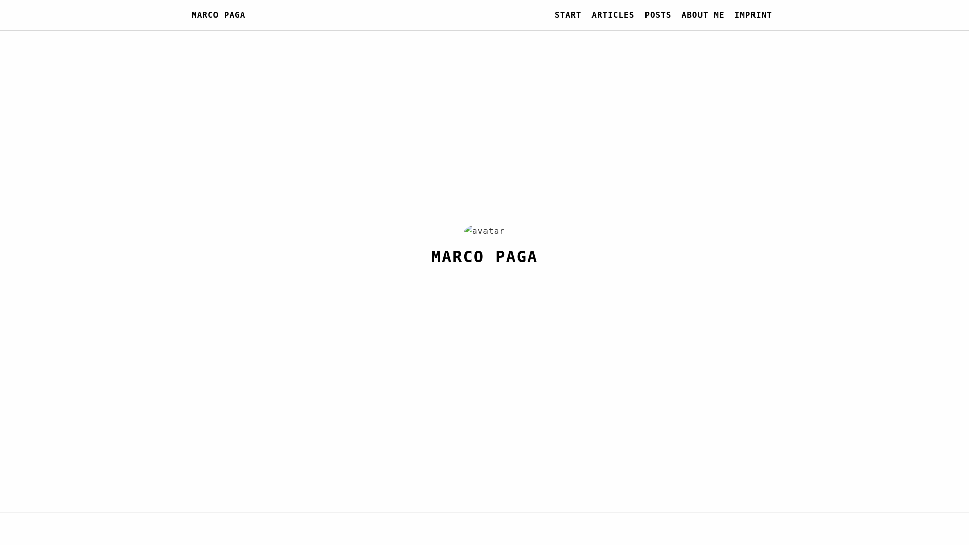 website screenshot of https://marcopaga-github-io.pages.dev/