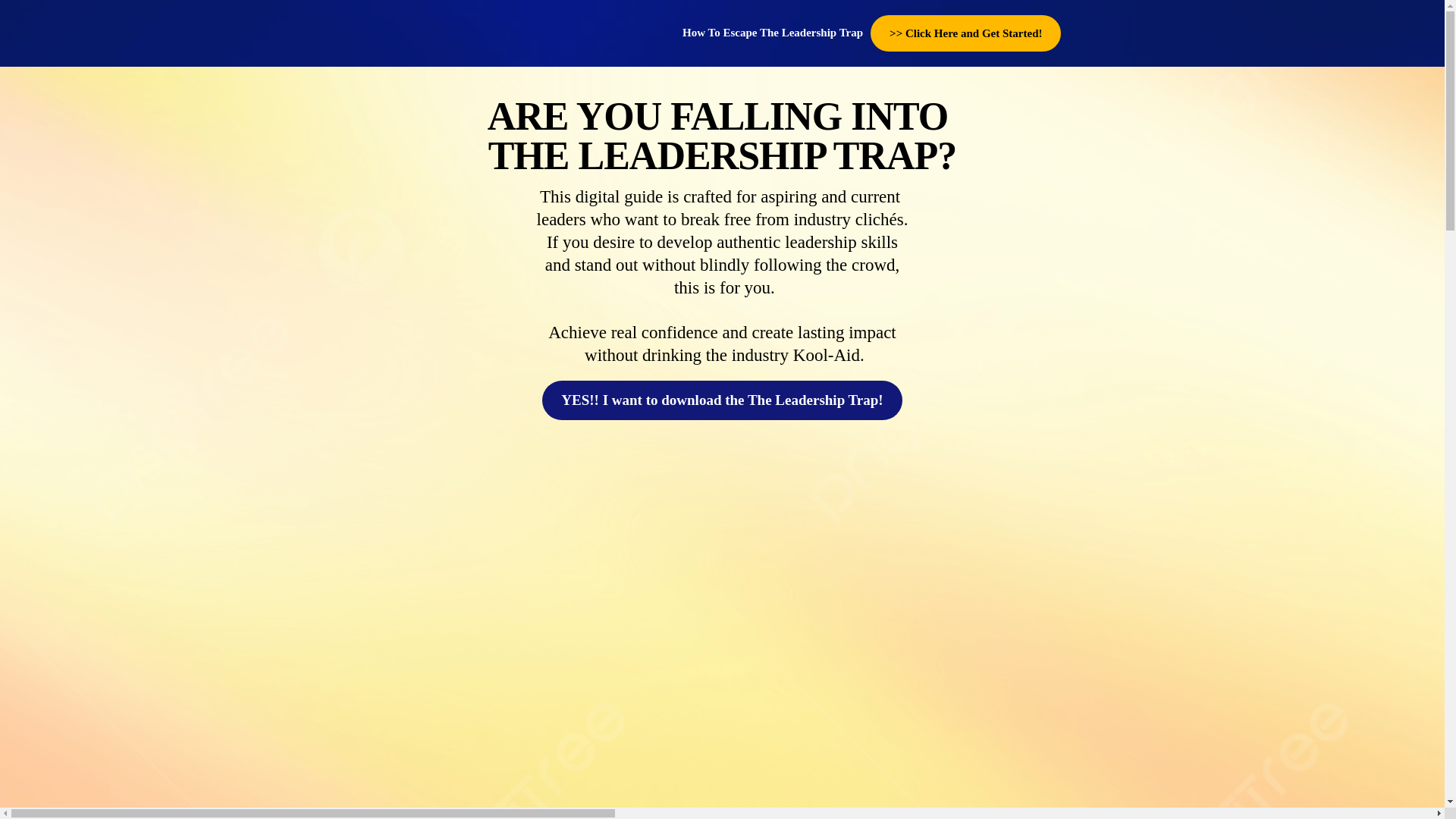 website screenshot of https://anyonecanbealeader.com/