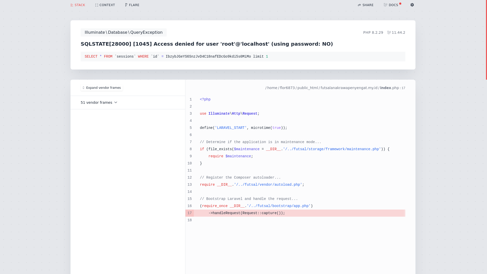 website screenshot of https://futsalanakrawapenyengat.my.id/
