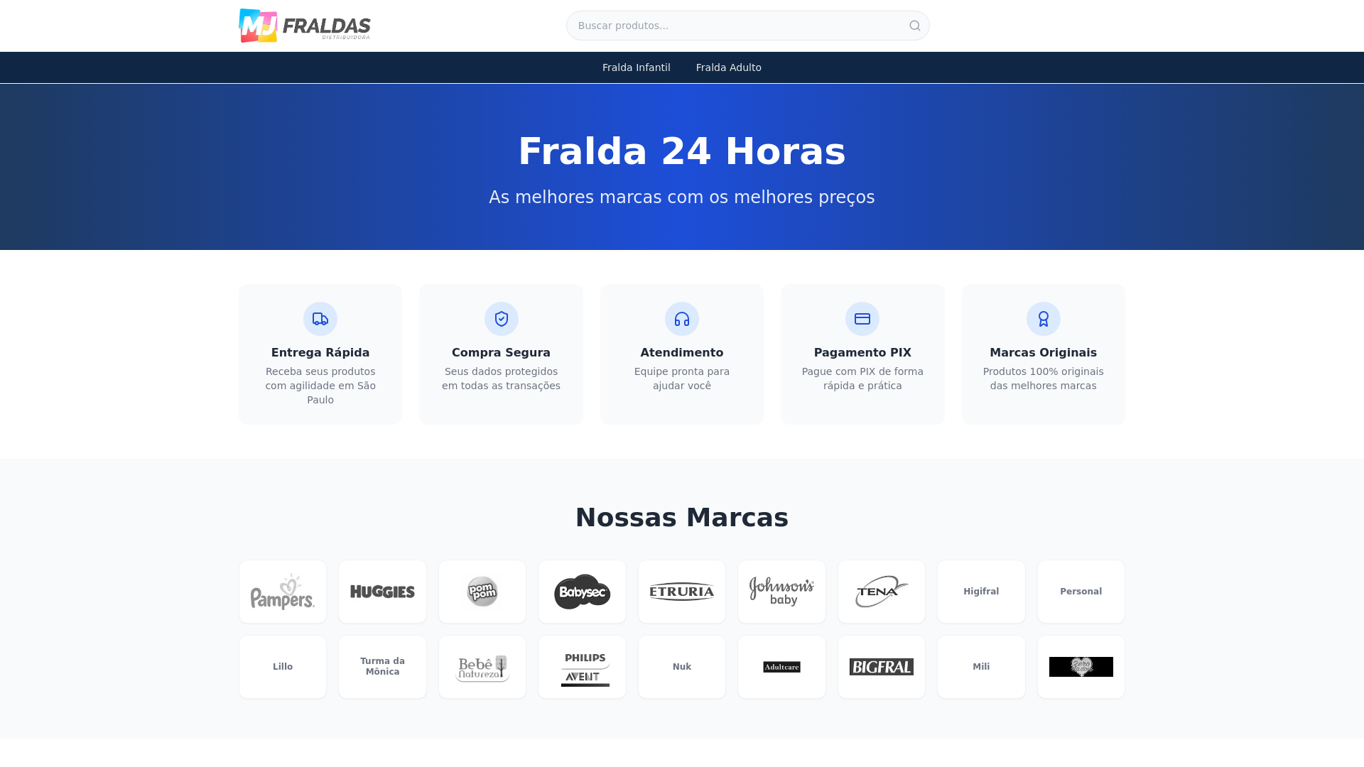 website screenshot of https://mj-fraldas.pages.dev/