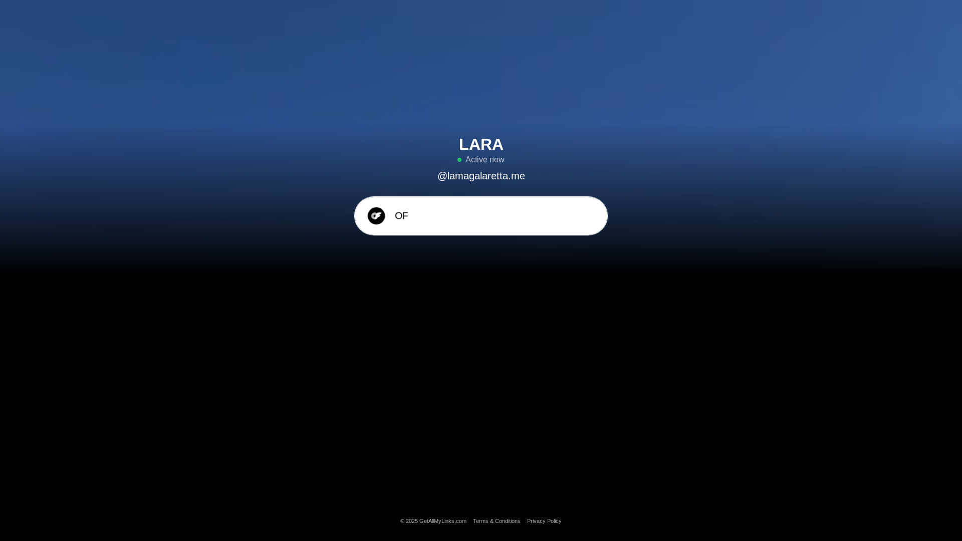 website screenshot of https://lamagalaretta.me/