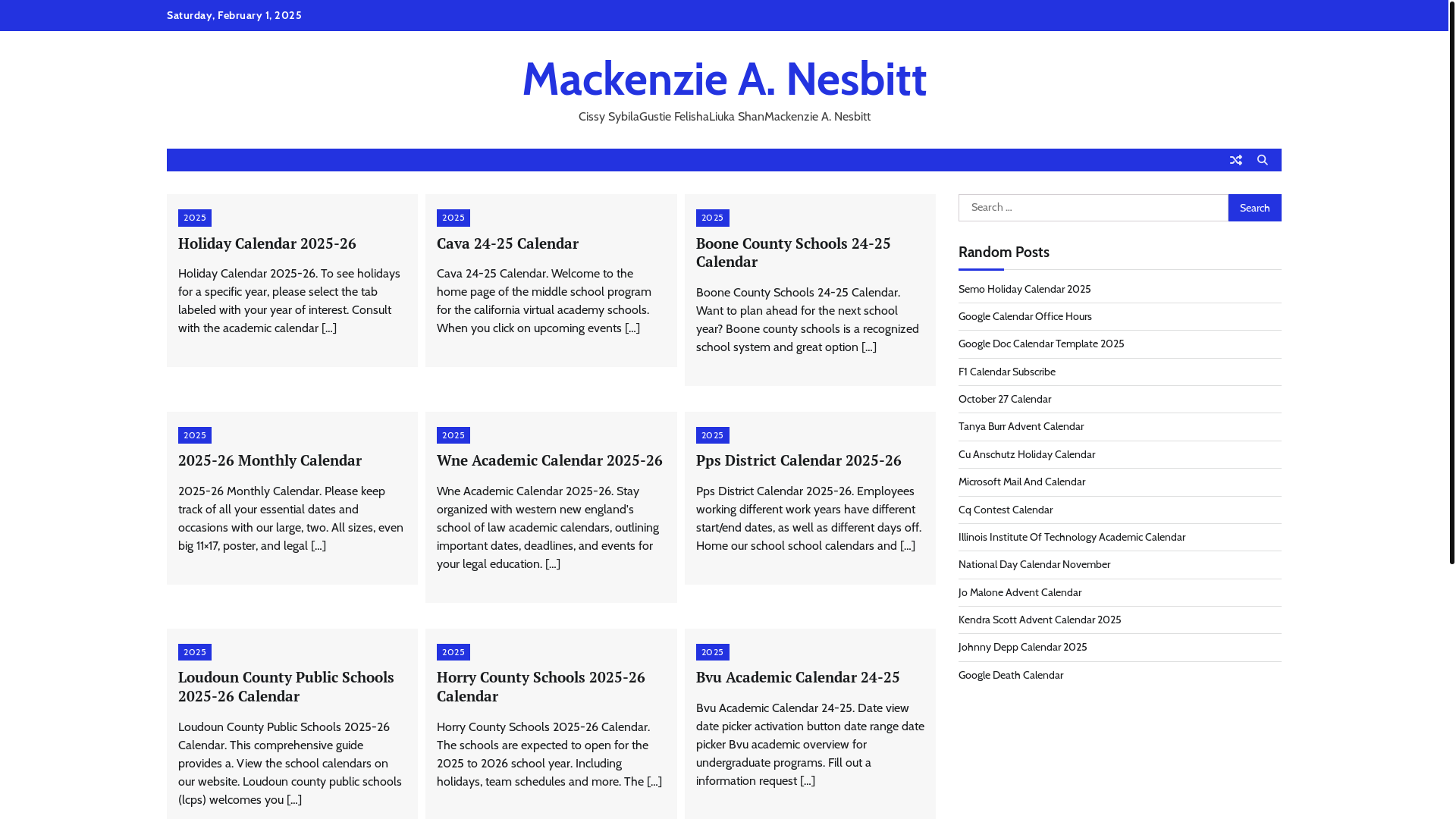 website screenshot of https://mackenzieanesbitt.pages.dev/