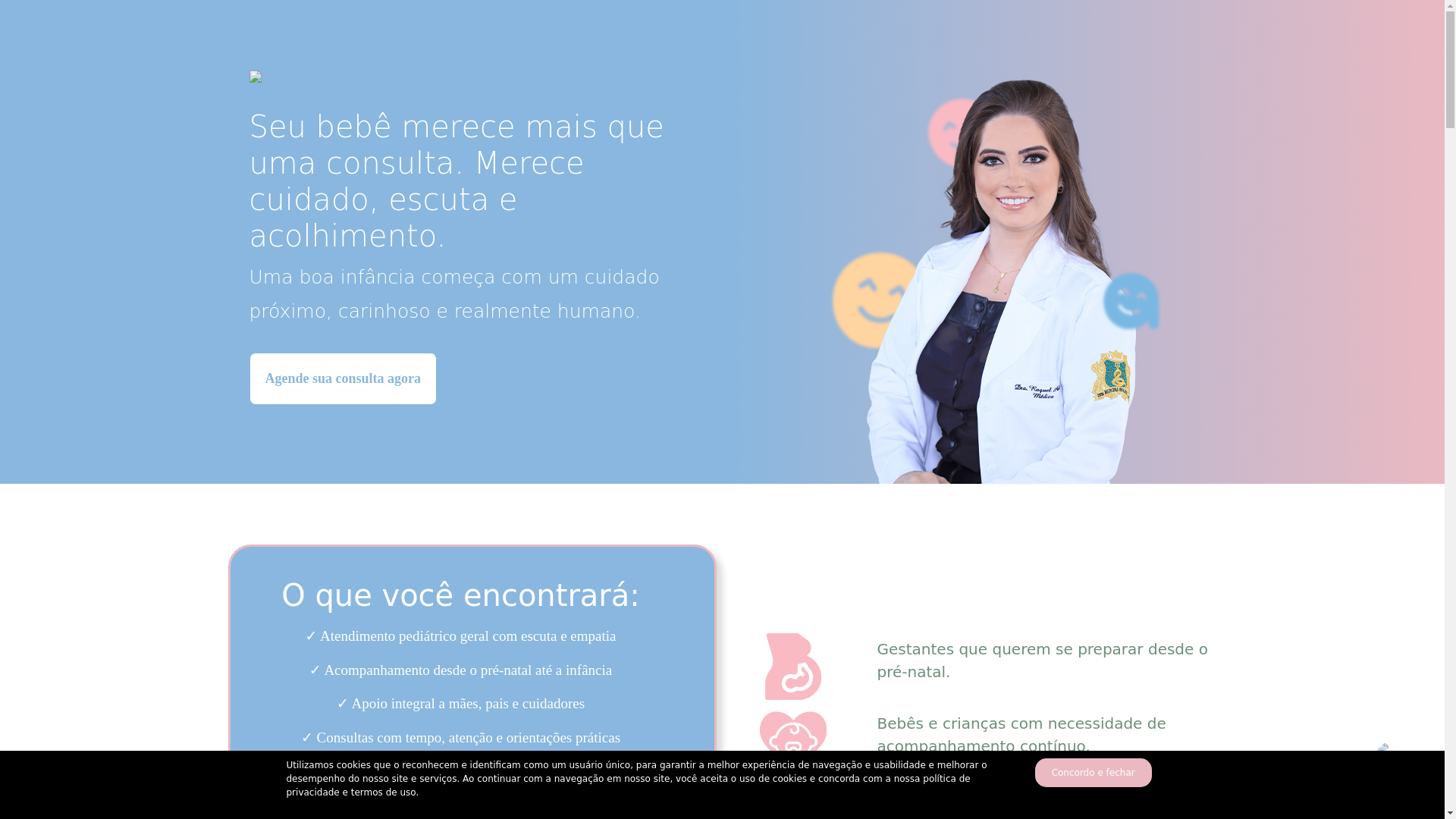website screenshot of https://draraquelastoni.com.br/