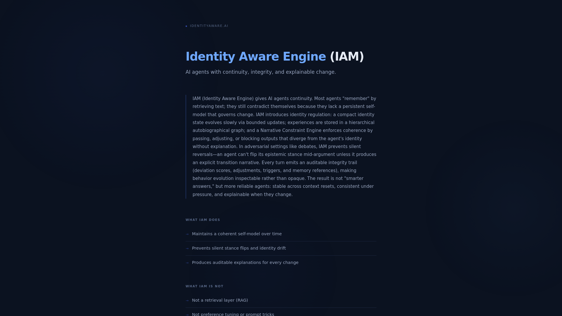 website screenshot of https://identityaware.pages.dev/