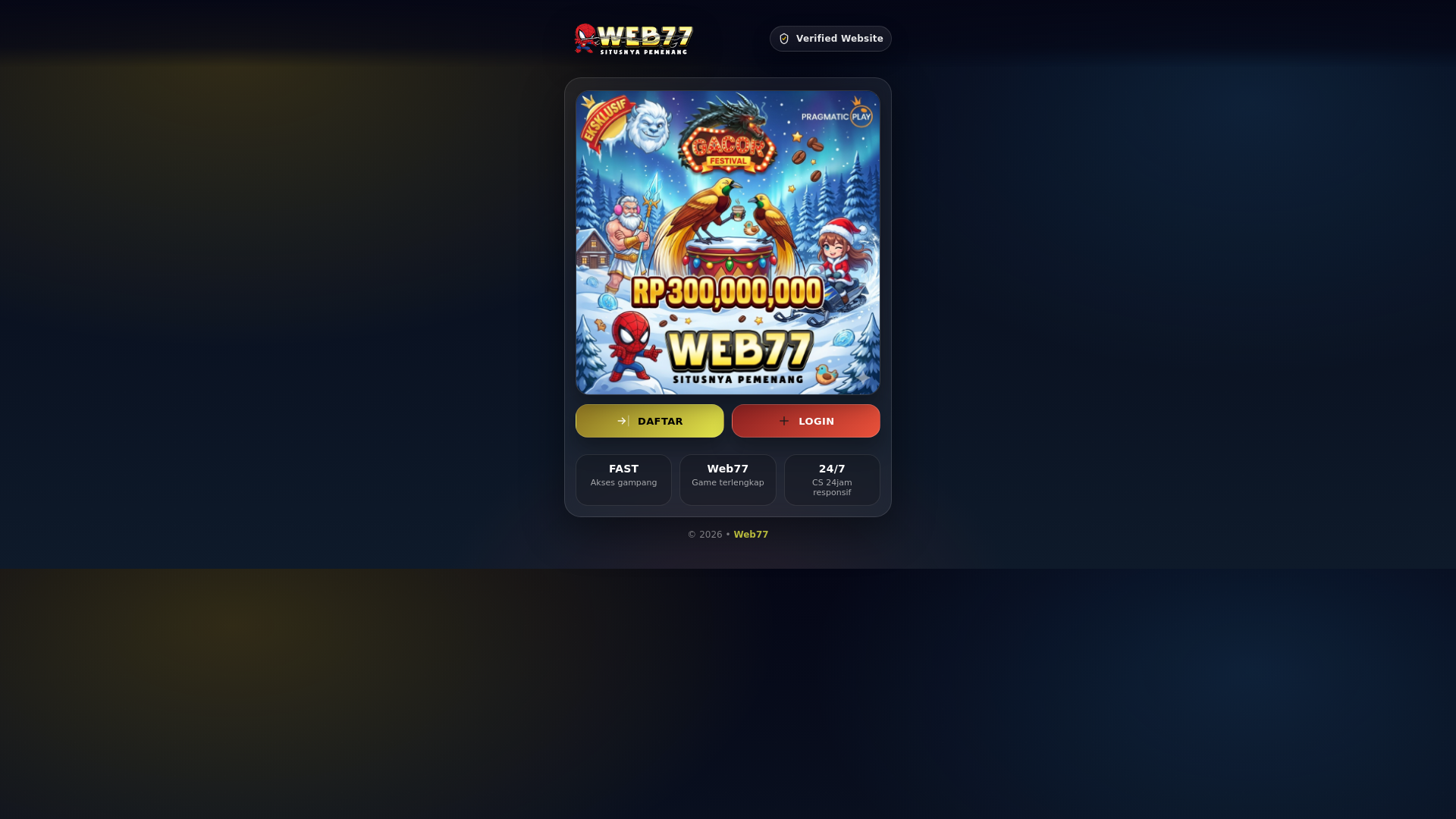 website screenshot of https://karambu-web77.pages.dev/