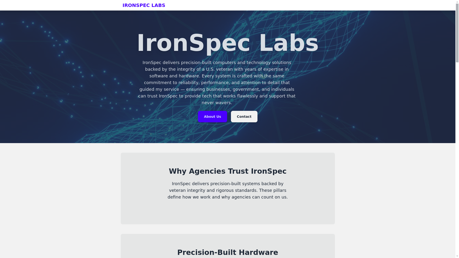 website screenshot of https://sveltekit-isl-landingpage.pages.dev/
