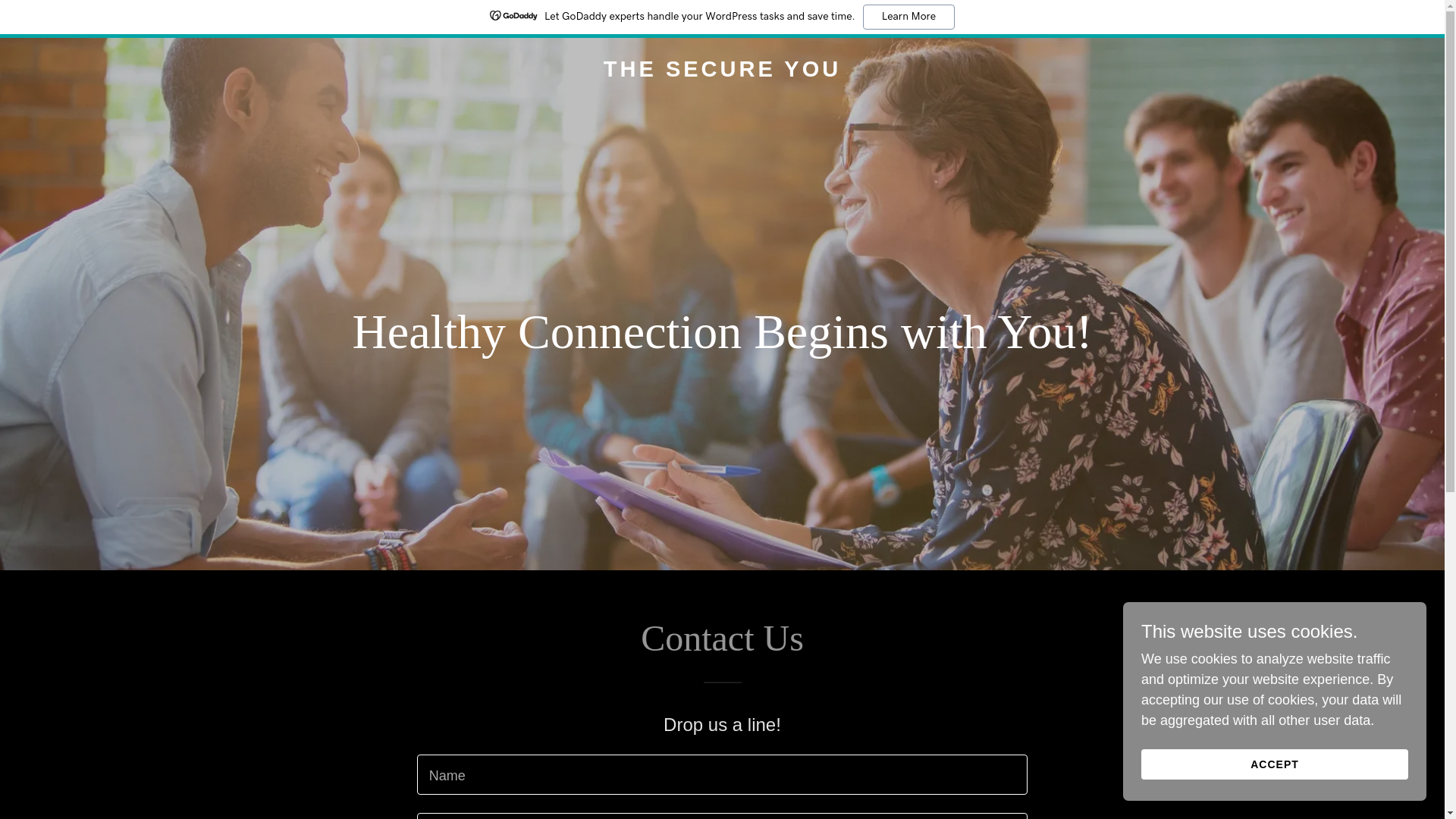 website screenshot of https://thesecureyou.com/