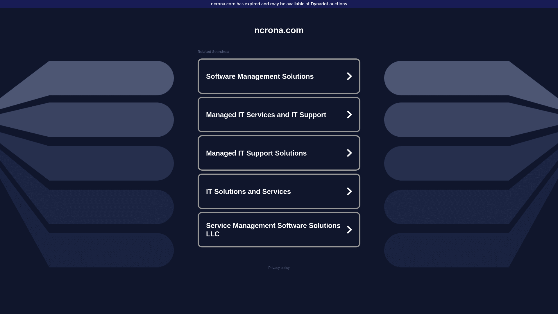 website screenshot of https://ntfma.ncrona.com