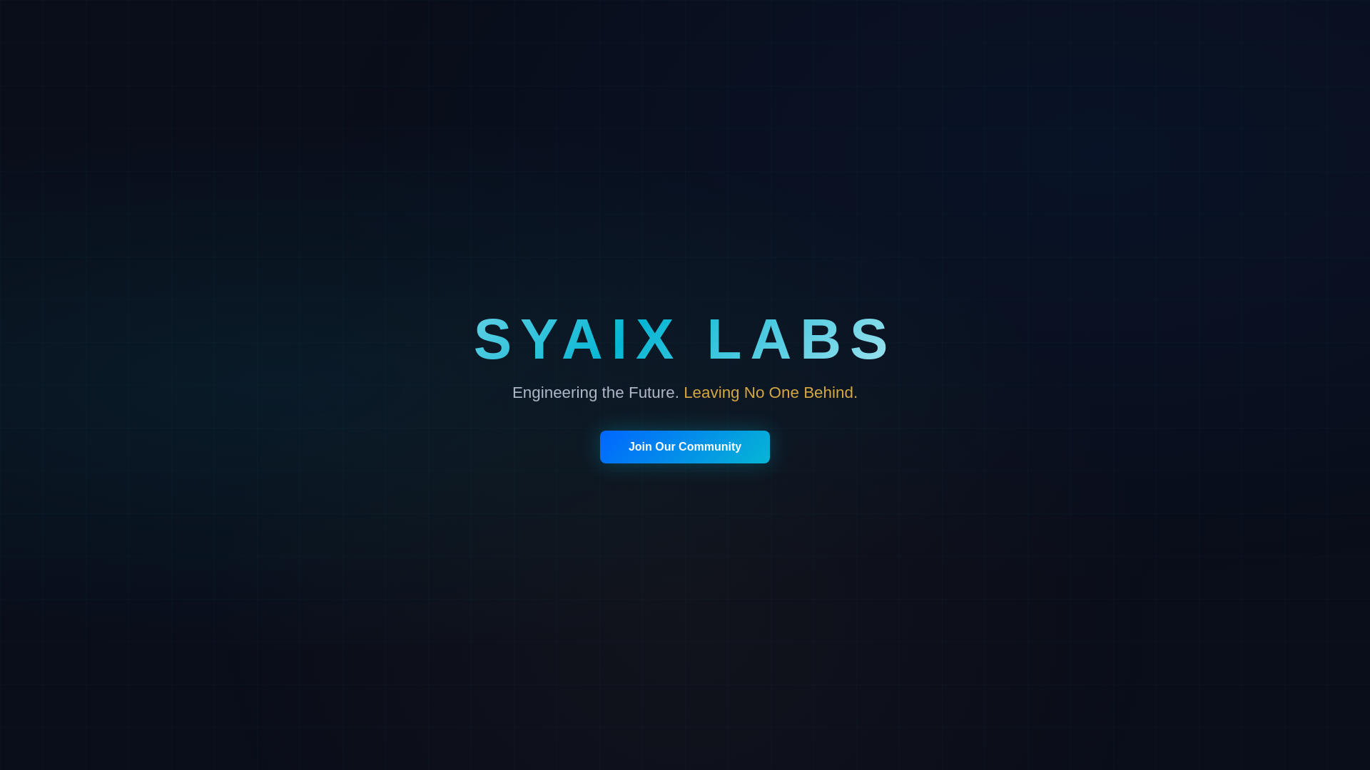 website screenshot of https://syaixlabs.pages.dev/
