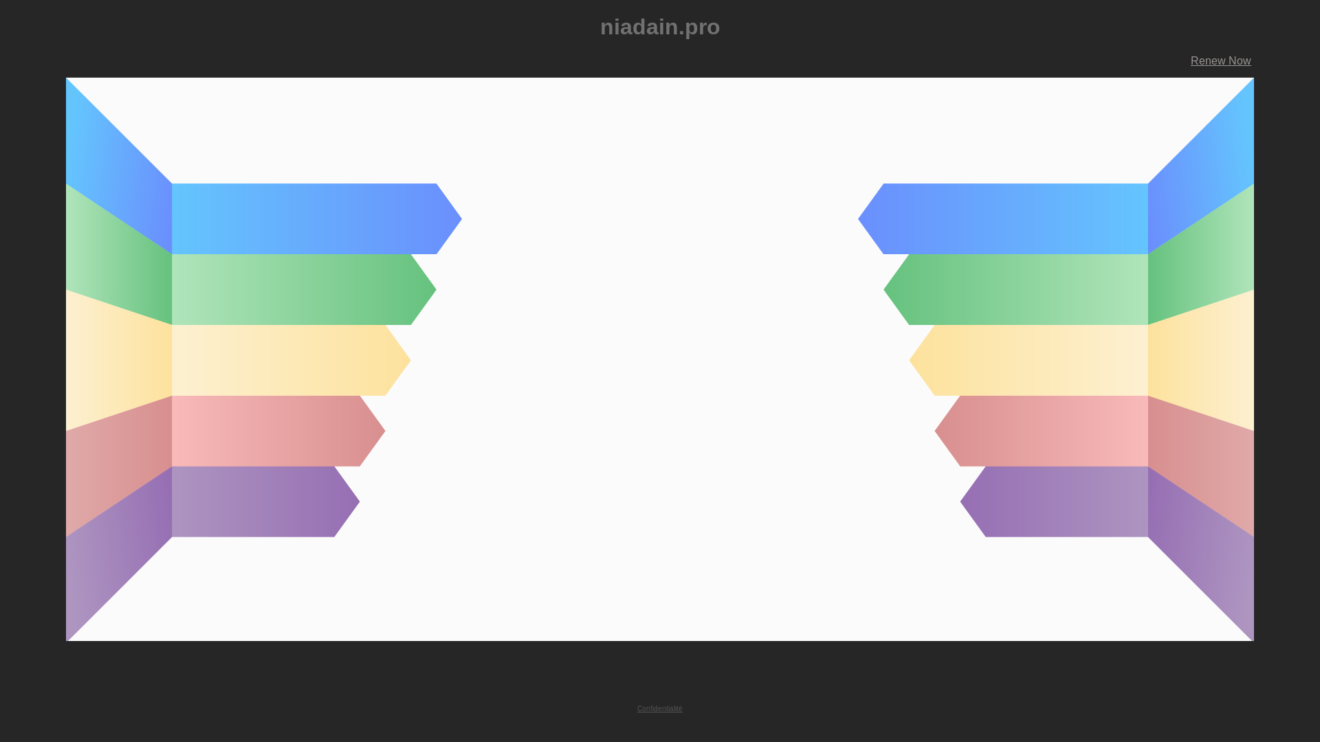 website screenshot of https://niadain.pro/