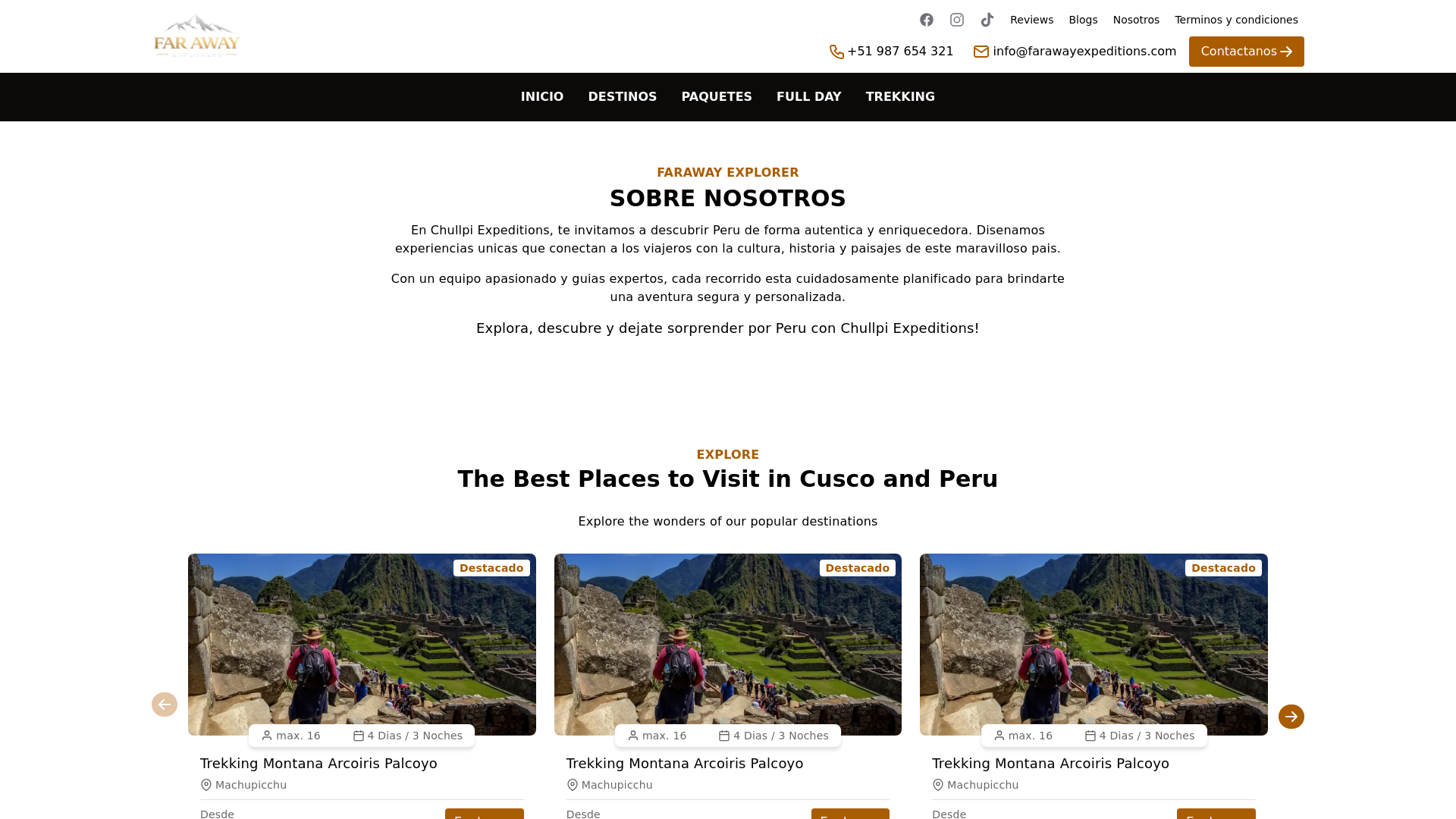 website screenshot of https://far-away-explorers.pages.dev/