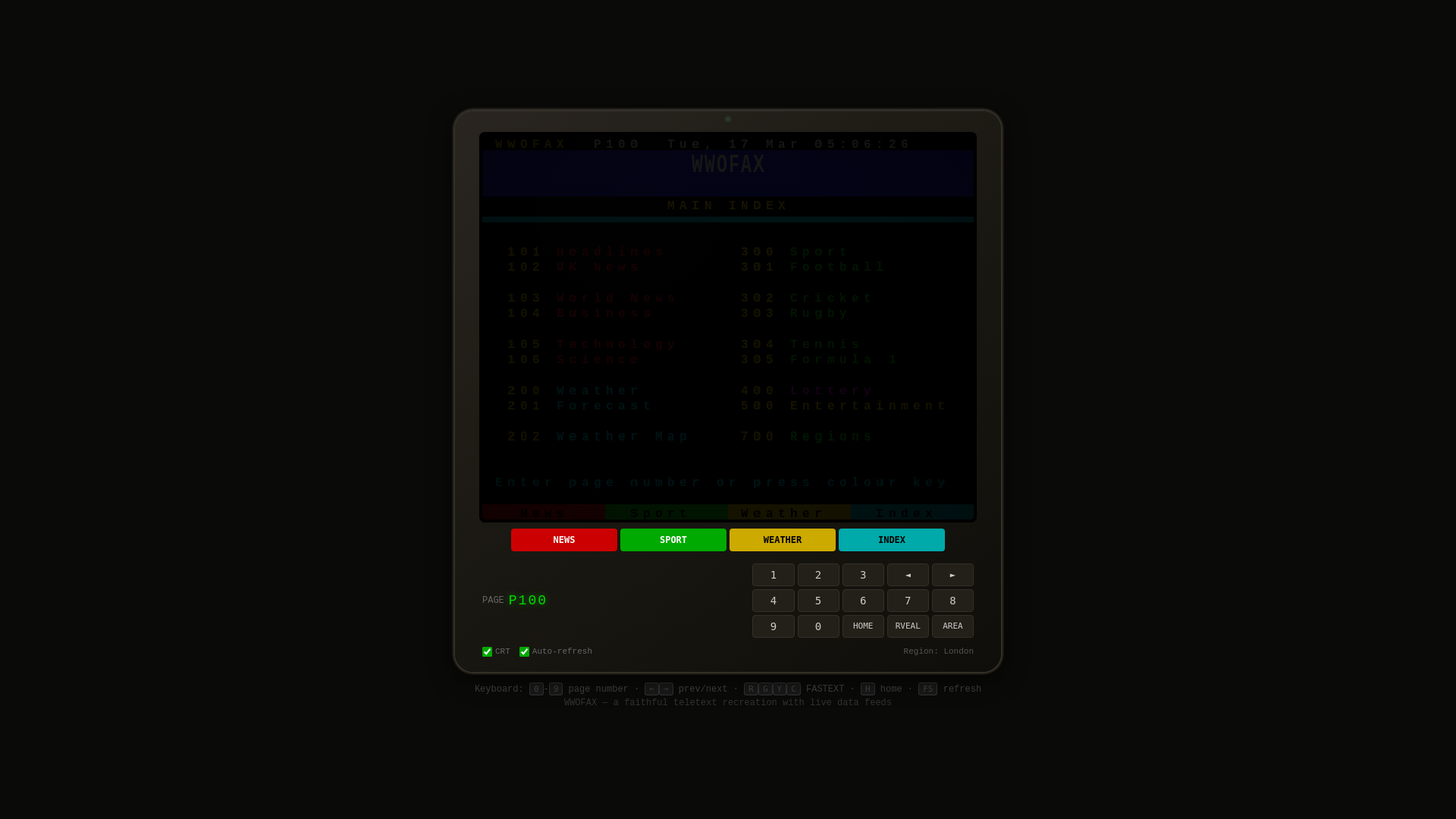 website screenshot of https://wwofax.pages.dev/