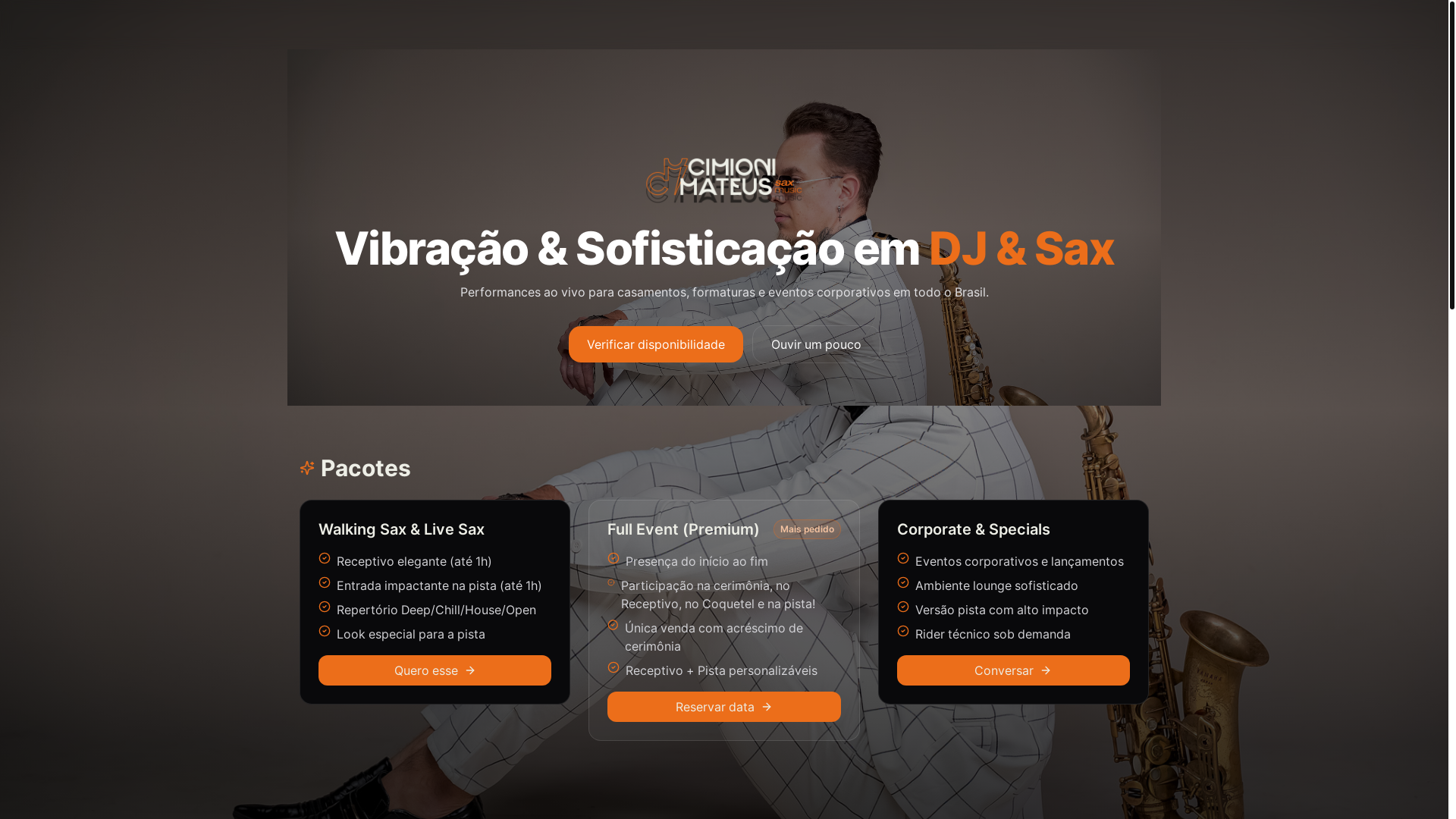 website screenshot of https://cimionimateus.com.br/