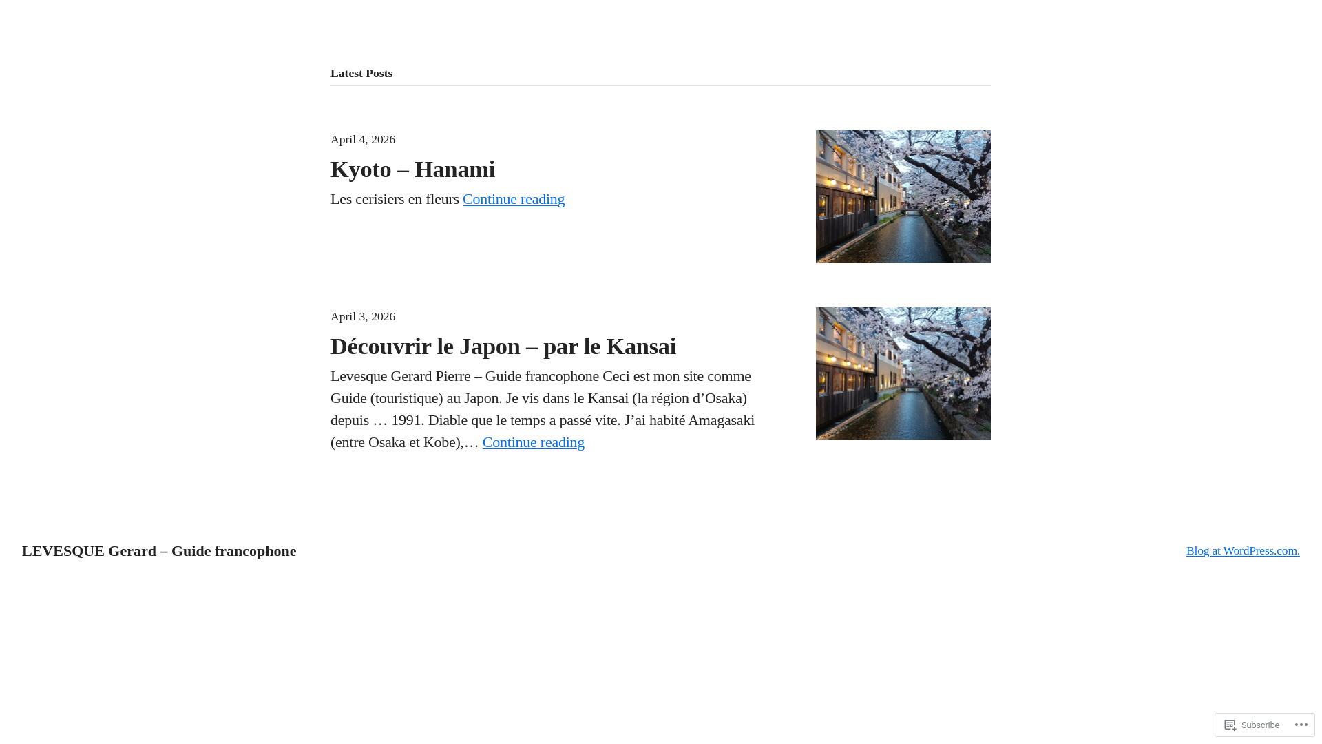 website screenshot of https://levesque-gerard-guide-francophone.com