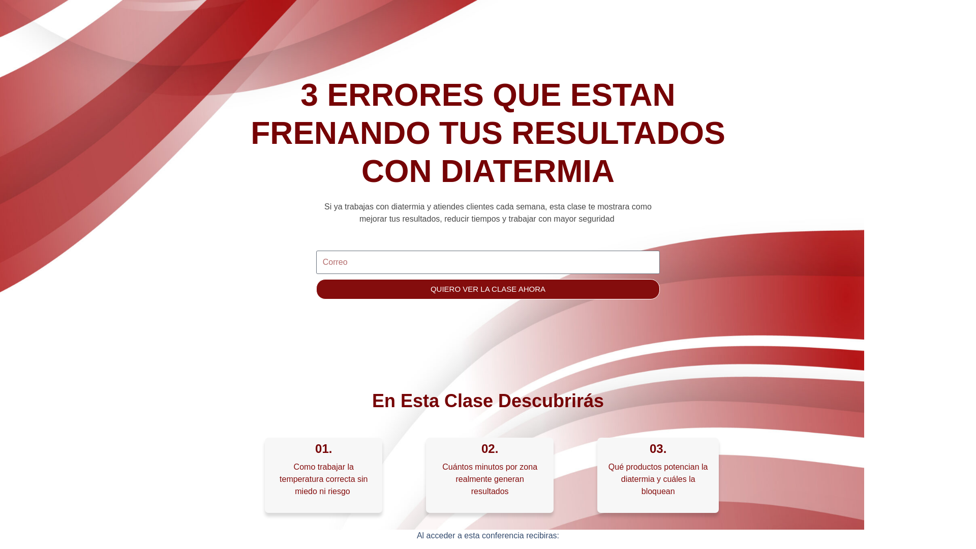 website screenshot of https://diatermiasinlimites.com