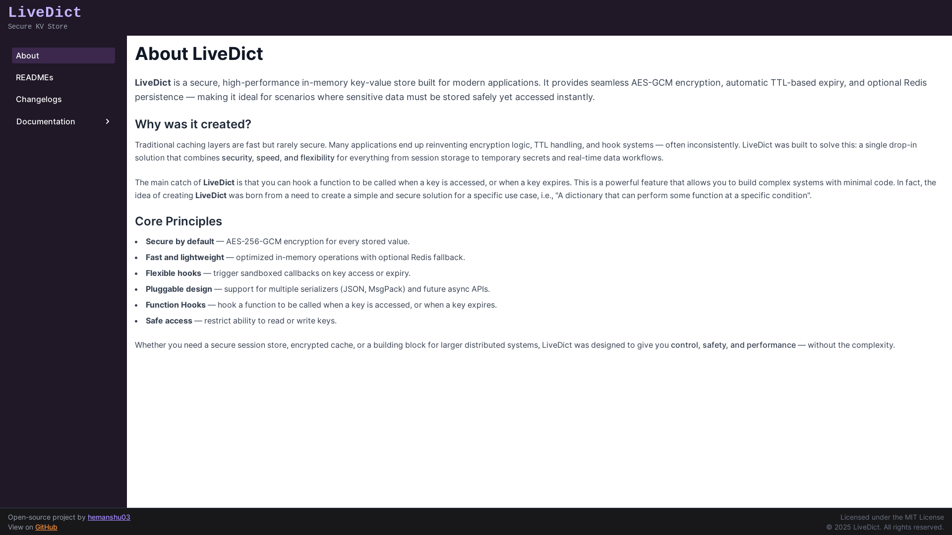 website screenshot of https://livedict.pages.dev/