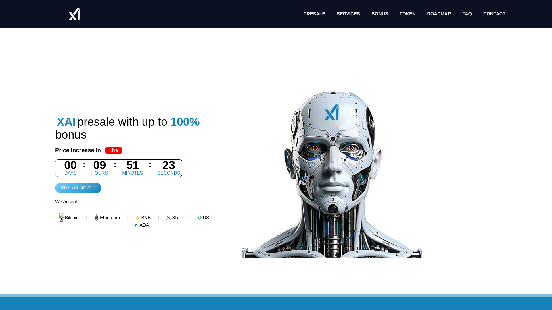 website screenshot of https://xaipondam.com/