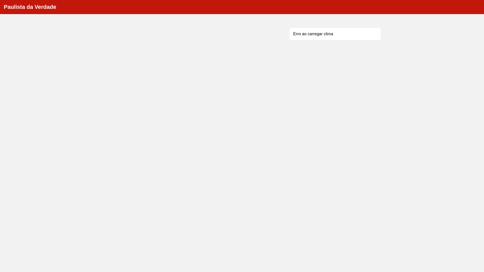 website screenshot of https://paulistadaverdade.com.br