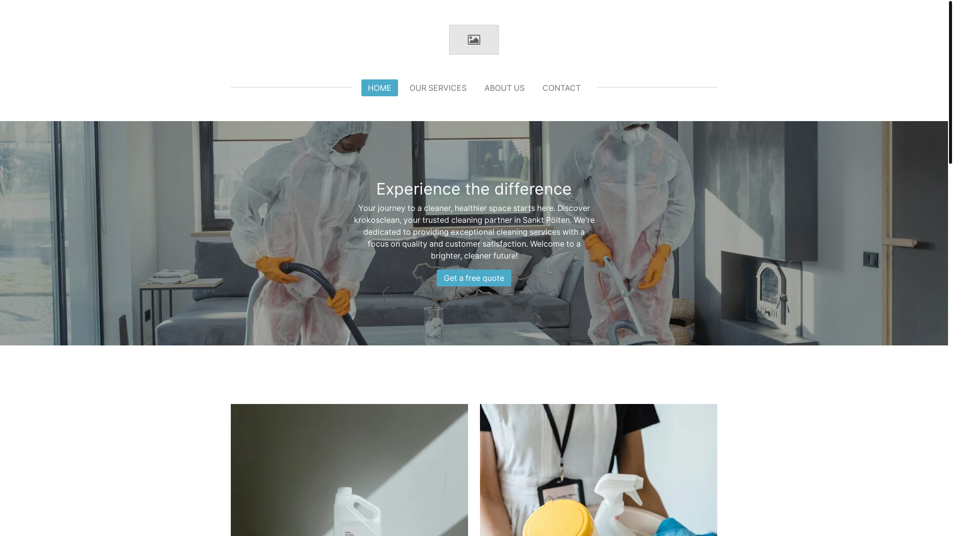 website screenshot of https://krokosclean.com/