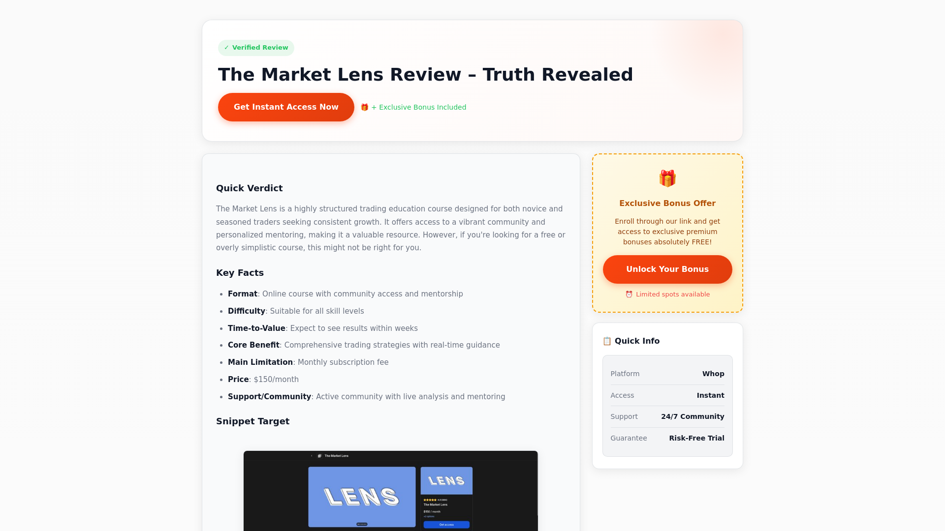 website screenshot of https://the-market-lens-review.pages.dev/
