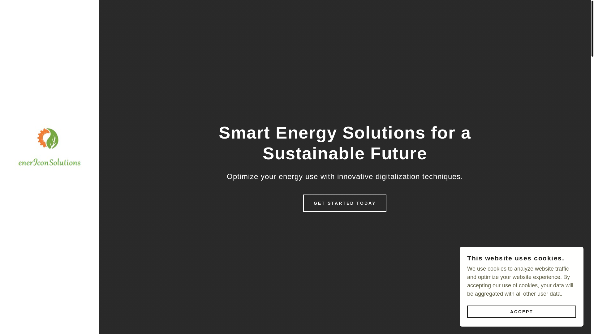 website screenshot of https://enericon.co.in/