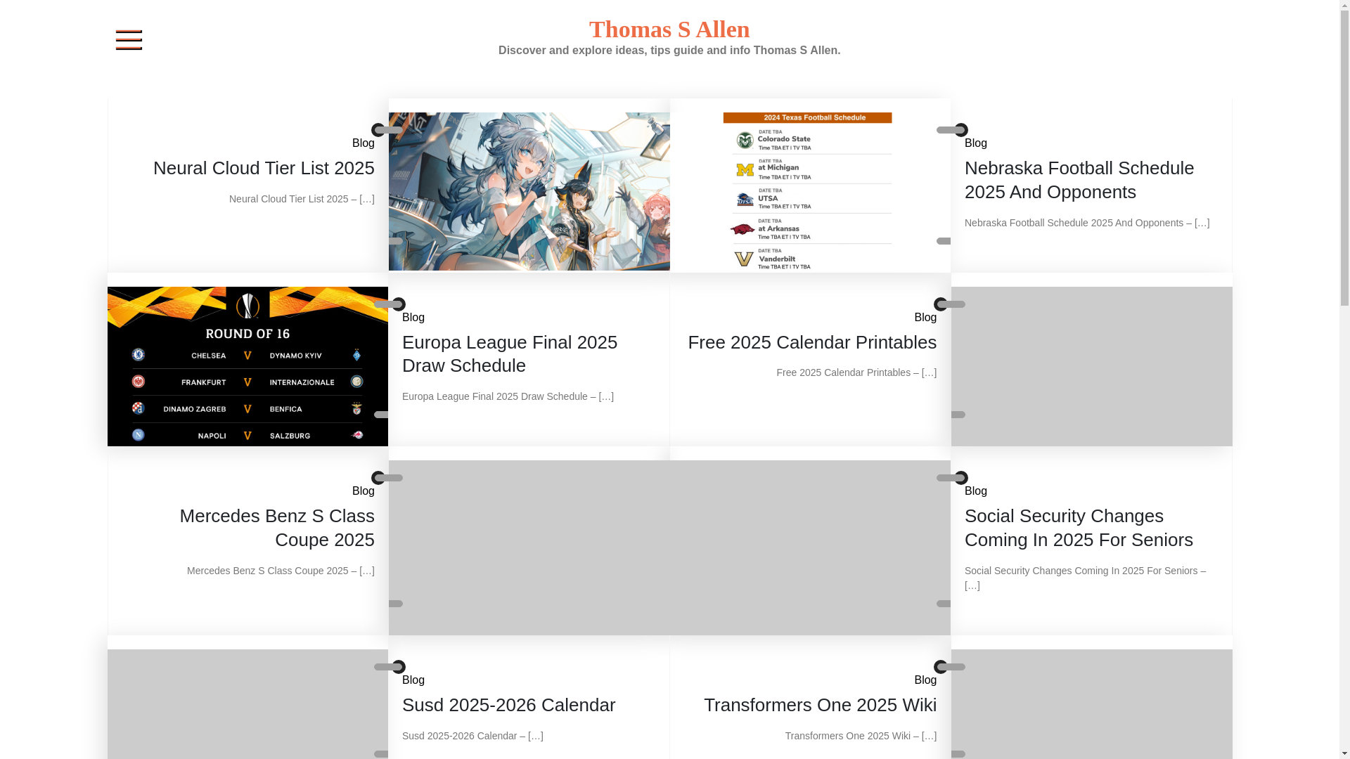 website screenshot of https://thomassallenj.pages.dev/