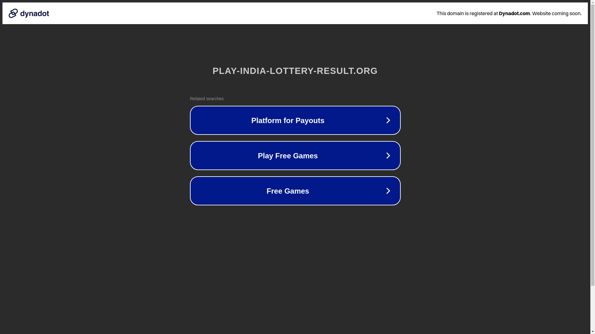 website screenshot of https://play-india-lottery-result.org/