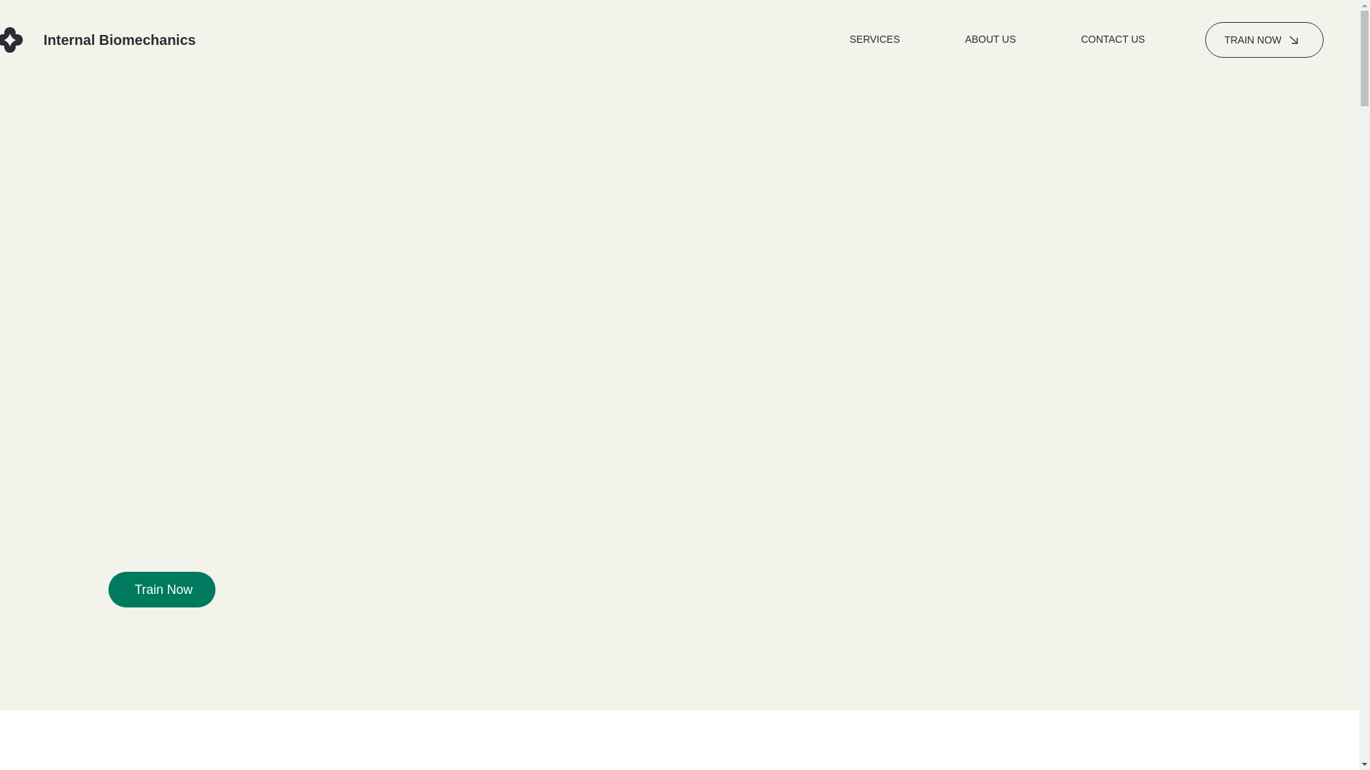 website screenshot of https://internalbiomechanics.com/