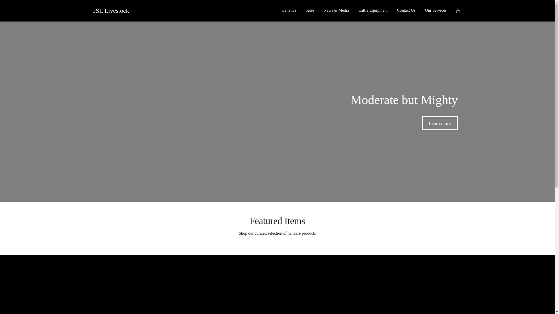 website screenshot of https://jsllivestock.com/