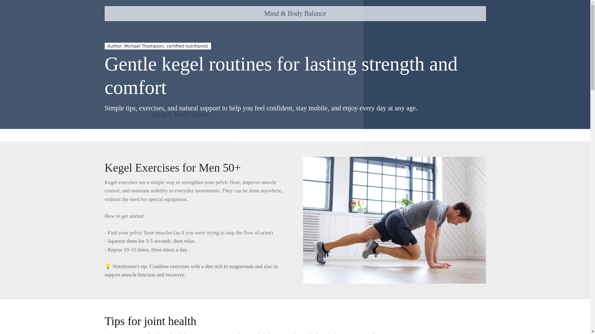 website screenshot of https://mindbodybalanced.info/