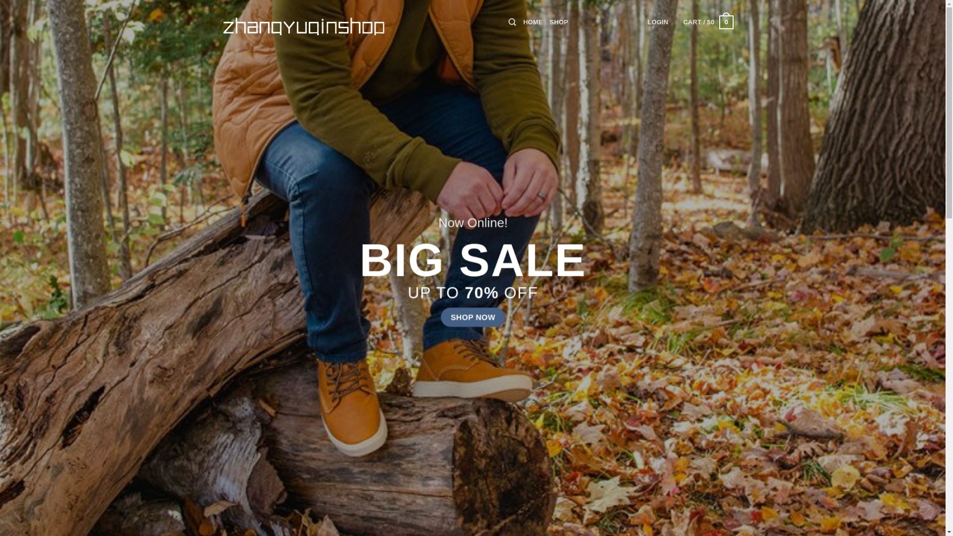 website screenshot of https://zhangyuqinshop.top/