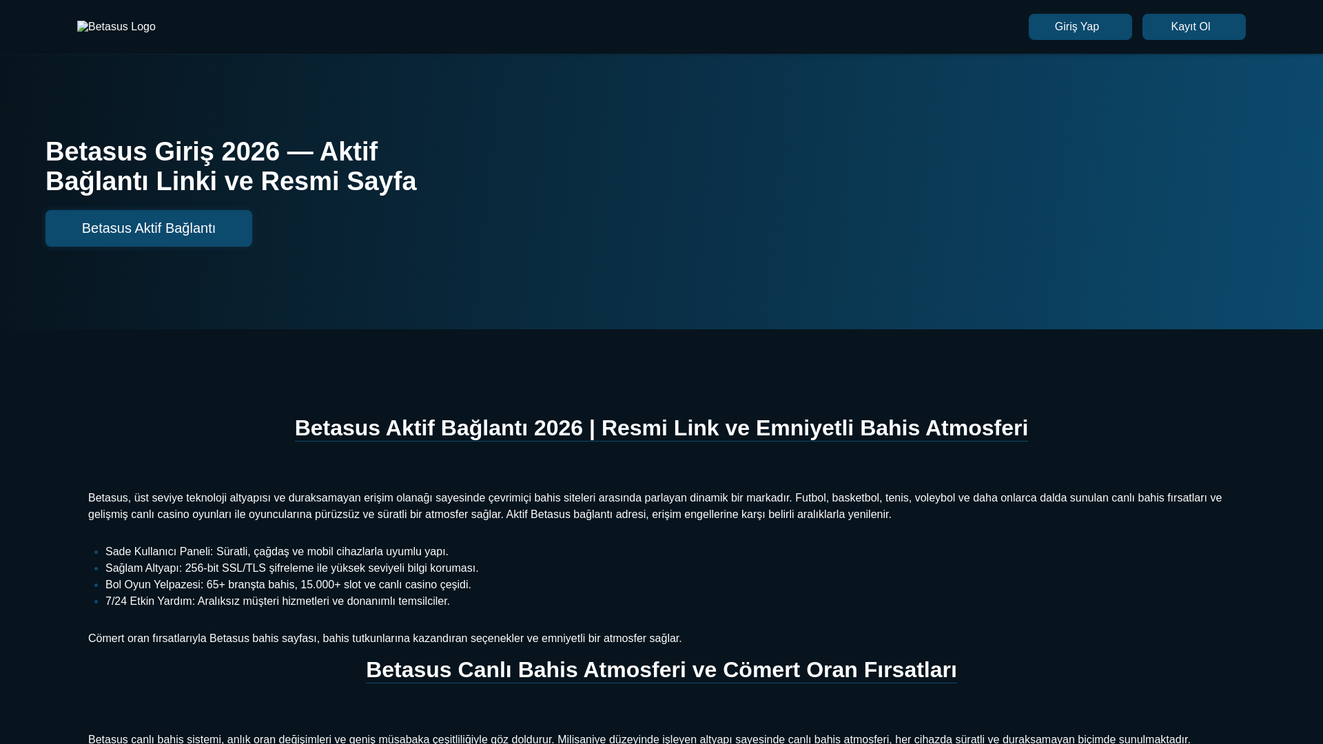 website screenshot of https://m.betasus-girisbaglantisi.vip