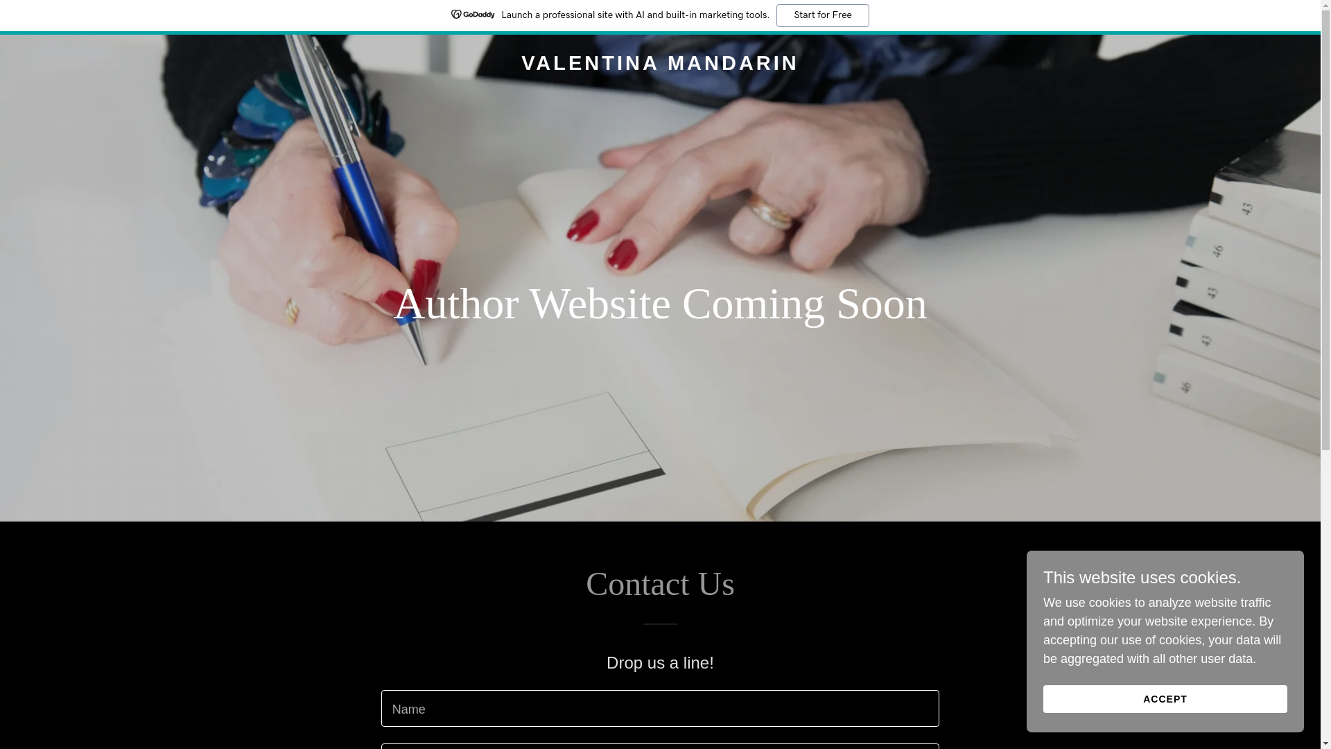 website screenshot of https://valentinamandarin.com/