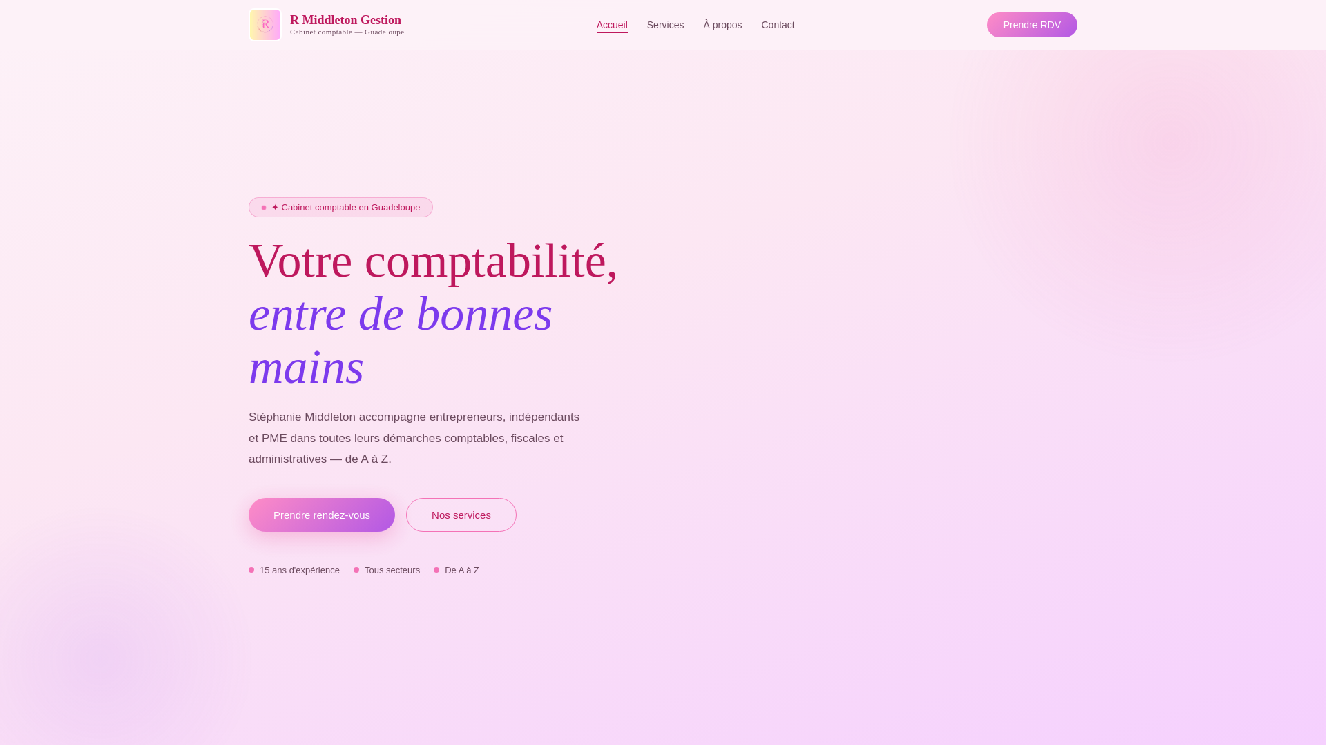 website screenshot of https://rmiddletongestion.com