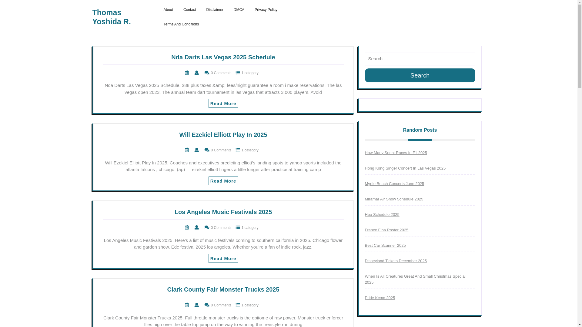 website screenshot of https://thomasyoshidar.pages.dev/