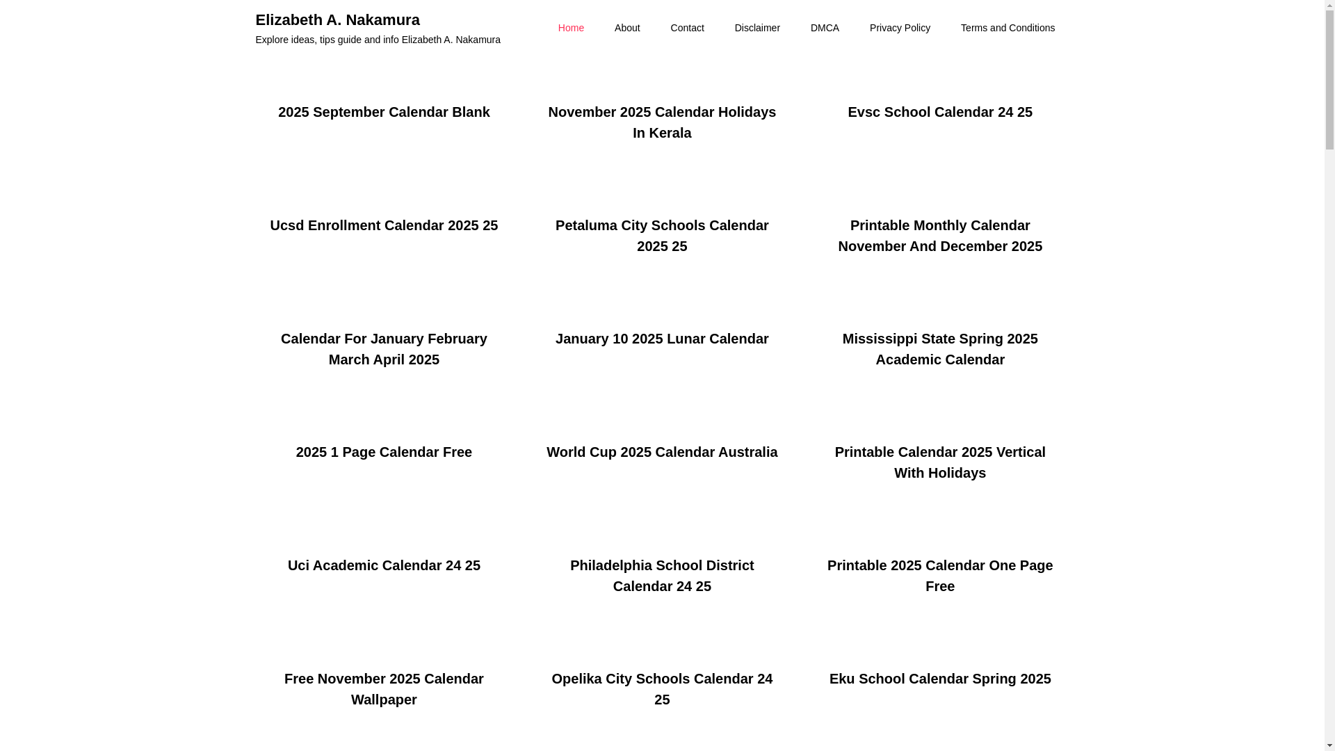 website screenshot of https://elizabethanakamura.pages.dev/