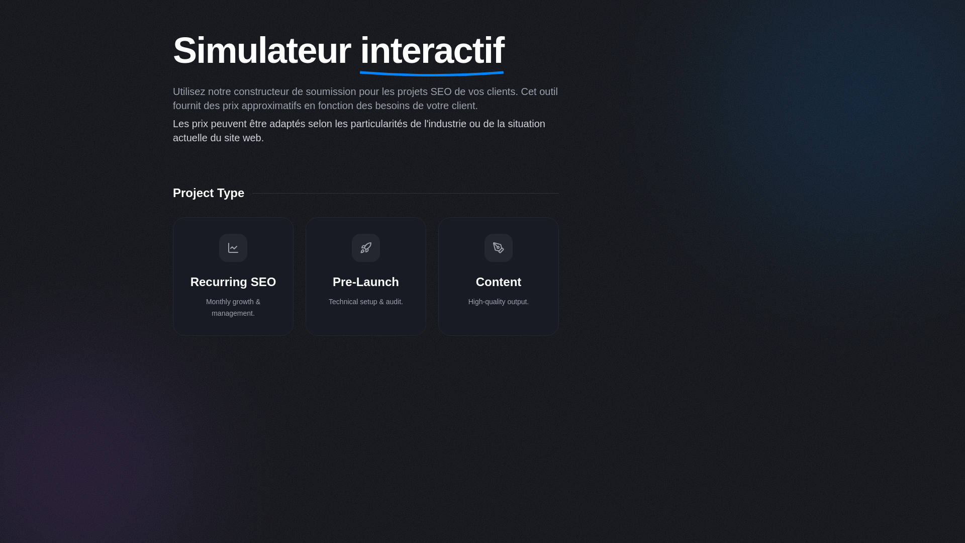 website screenshot of https://quote.prosomo.com