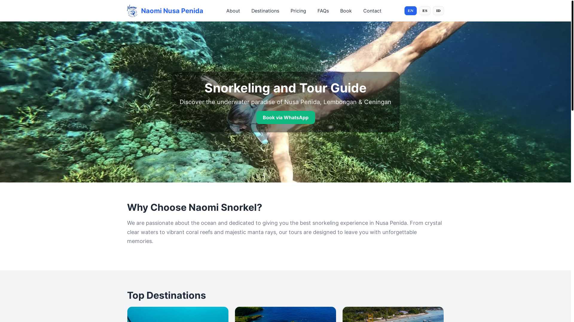 website screenshot of https://naominusapenida.pages.dev/
