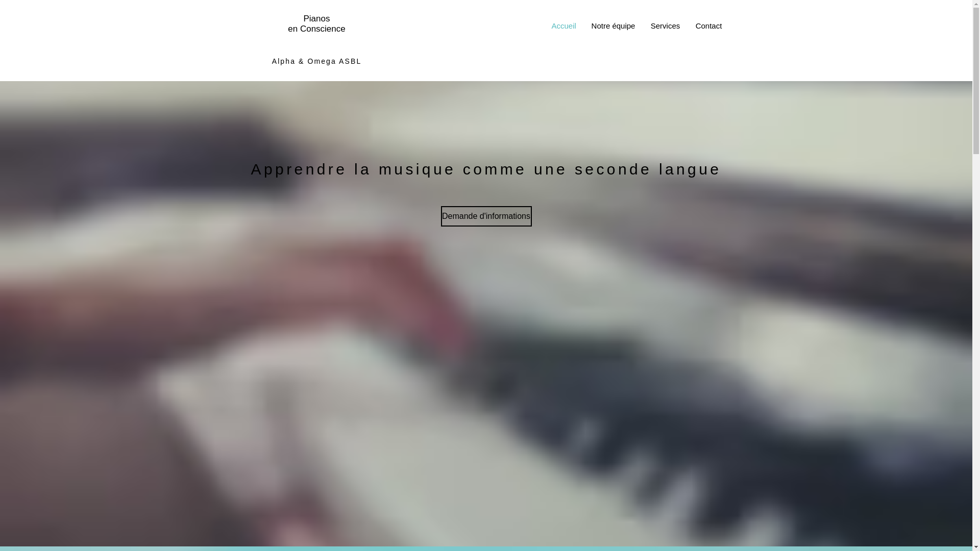 website screenshot of https://pianosenconscience.be/