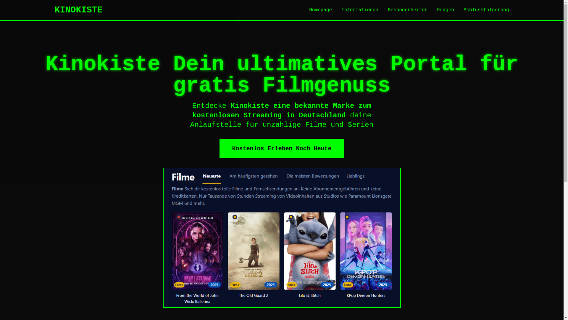website screenshot of https://kinokiste-7wid.pages.dev/